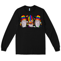 Black pride gnome Long Sleeve Tee - JahusDesignShop