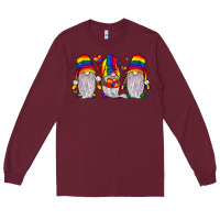 Burgundy pride gnome Long Sleeve Tee - JahusDesignShop