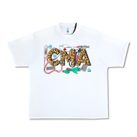 White Western Certified Medical Assistant Urban Heavy Tee - LillyAllenDesigns