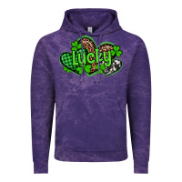Cloud Purple st patricks day lucky western hearts Vintage Hoodie - Artiststas
