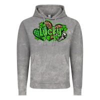 Cloud Rock st patricks day lucky western hearts Vintage Hoodie - Artiststas
