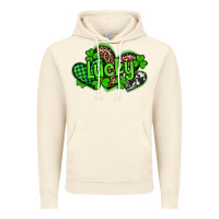 Vintage Artic st patricks day lucky western hearts Vintage Hoodie - Artiststas