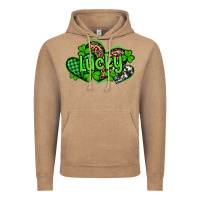 Vintage Coffee st patricks day lucky western hearts Vintage Hoodie - Artiststas