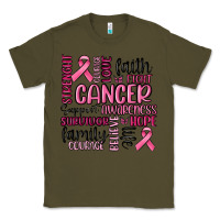 Army Green cancer awareness Classic Tee - MaliasSmallBusiness