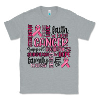 Heather Grey cancer awareness Classic Tee - MaliasSmallBusiness