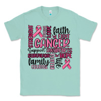 Seafoam cancer awareness Classic Tee - MaliasSmallBusiness