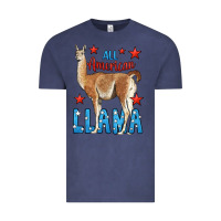 Vintage Denim All American Llama Vintage Tee - LillyAllenDesigns