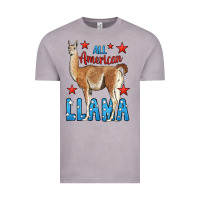 Vintage Zinc All American Llama Vintage Tee - LillyAllenDesigns