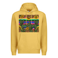 Antique Gold western desert with leopard and sunflowers tumbler tbs Premium Hoodie - TumblerDesignByShophia