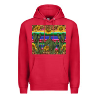 Cardinal western desert with leopard and sunflowers tumbler tbs Premium Hoodie - TumblerDesignByShophia
