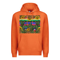 Carrot western desert with leopard and sunflowers tumbler tbs Premium Hoodie - TumblerDesignByShophia