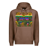 Chestnut western desert with leopard and sunflowers tumbler tbs Premium Hoodie - TumblerDesignByShophia