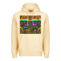 Pina Colada western desert with leopard and sunflowers tumbler tbs Premium Hoodie - TumblerDesignByShophia