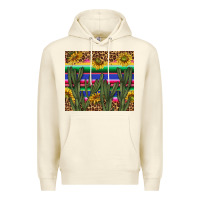 Sandshell western desert with leopard and sunflowers tumbler tbs Premium Hoodie - TumblerDesignByShophia