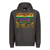 Smoke western desert with leopard and sunflowers tumbler tbs Premium Hoodie - TumblerDesignByShophia