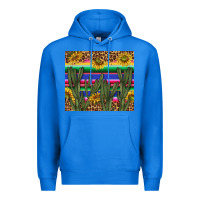True Royal western desert with leopard and sunflowers tumbler tbs Premium Hoodie - TumblerDesignByShophia