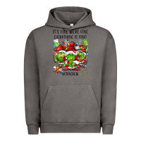 Pigment Tornado its fine were fine everything is fine cnacrew Urban Hoodie - FaDigitalArtStudio
