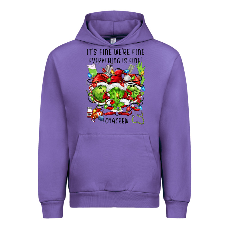 Its Fine Were Fine Everything Is Fine Cnacrew Urban Hoodie by FaDigitalArtStudio | Teevron