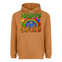 Meerkat Happy go lucky LGBTQ+ Heavyweight Hoodie - NancyCooperArtShop