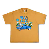 Peanut Butter hello winter with sniwman and  truck Urban Heavy Tee - AdoDesignShop