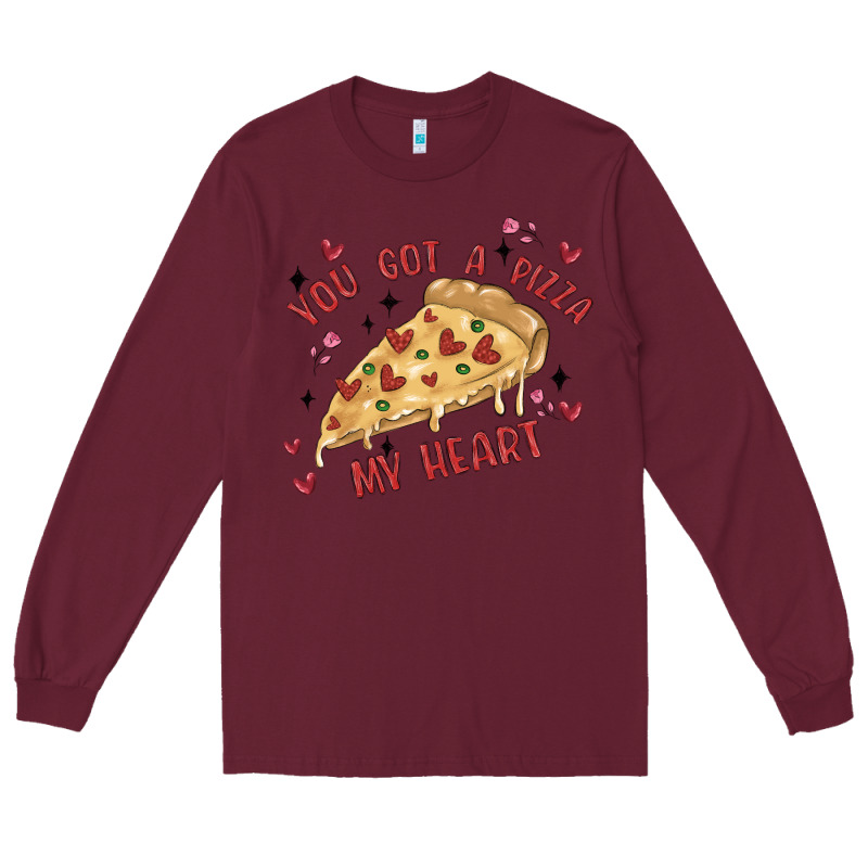 You Got A Pizza My Heart Long Sleeve Tee by MaliasSmallBusiness | Teevron