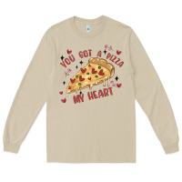 Mushroom you got a pizza my heart Long Sleeve Tee - MaliasSmallBusiness