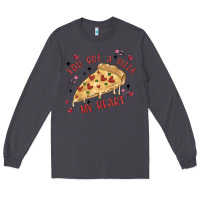 Smoke you got a pizza my heart Long Sleeve Tee - MaliasSmallBusiness