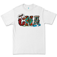 White cna Premium Tee - CowhideDigitalArt