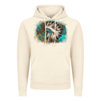 Vintage Artic indian headress sunflower leopard Vintage Hoodie - AdoDesignShop