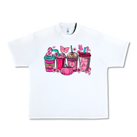 White cancer coffee cups Urban Heavy Tee - NancyCooperArtShop