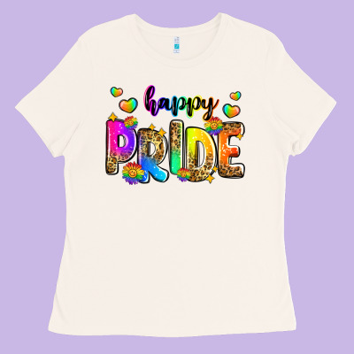 Happy Pride Ladies Tee Designed By Zillion Design Studio