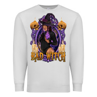 Dove Grey Bad Witch Black Woman Premium Sweatshirt - texasbilliewilder