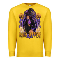 Lemon Bad Witch Black Woman Premium Sweatshirt - texasbilliewilder