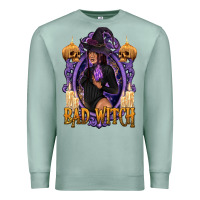 Seafoam Bad Witch Black Woman Premium Sweatshirt - texasbilliewilder