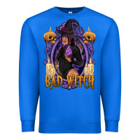 True Royal Bad Witch Black Woman Premium Sweatshirt - texasbilliewilder