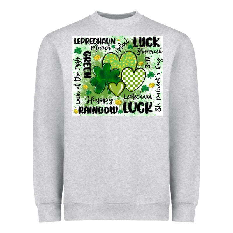 St Patricks Day Heavyweight Sweatshirt by MaliasSmallBusiness | Teevron