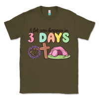 Army Green a lot can happen in 3 days Classic Tee - MaliasSmallBusiness