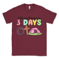 Burgundy a lot can happen in 3 days Classic Tee - MaliasSmallBusiness