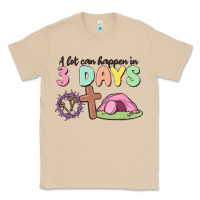 Mushroom a lot can happen in 3 days Classic Tee - MaliasSmallBusiness