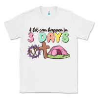 White a lot can happen in 3 days Classic Tee - MaliasSmallBusiness
