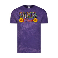 Cloud Purple santa claus Vintage Tee - AdoDesignShop