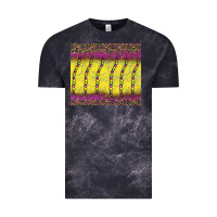 Cloud Black mardi gras bead leopard Vintage Tee - BarkalooDesign