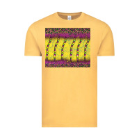 Vintage Mustard mardi gras bead leopard Vintage Tee - BarkalooDesign