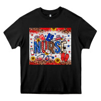 Black American Nurse 20oz tumbler Heavy Core Tee - Neo Western