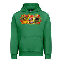 Emerald Cinco de mayo gnomies Urban Hoodie - FaDigitalArtStudio