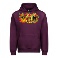 Mauve Wine Cinco de mayo gnomies Urban Hoodie - FaDigitalArtStudio