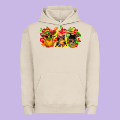 Cinco De Mayo Gnomies Urban Hoodie Designed By Fadigitalartstudio
