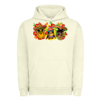 Pigment Pistachio Cinco de mayo gnomies Urban Hoodie - FaDigitalArtStudio