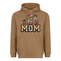 Toasted Coconut Baseball Mom Heavyweight Hoodie - NancyCooperArtShop