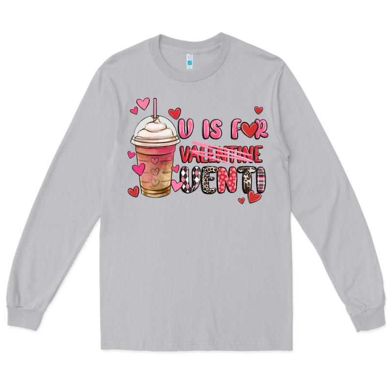 V Is For Valentine Venti Coffee Cup Long Sleeve Tee by MaliasSmallBusiness | Teevron